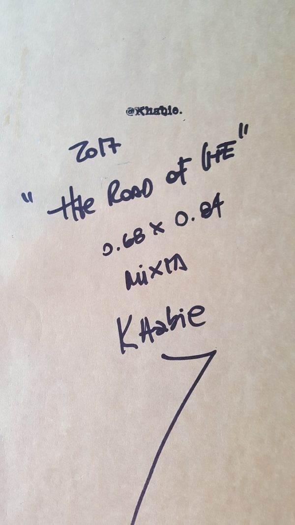 Certificado Tito Khabie The Road Of Life